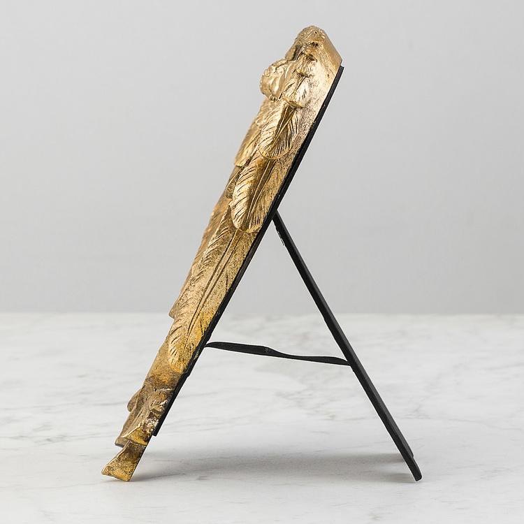 Рамка для фото с Ангел с золотыми крыльями Golden Angel Wings Photo Frame