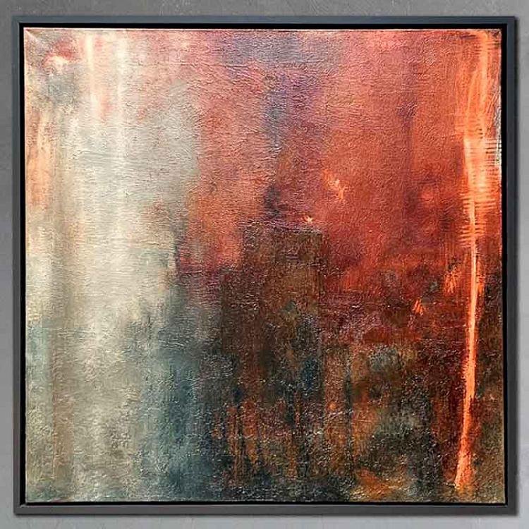 Абстрактная картина маслом Сопротивление Rebelion Painting