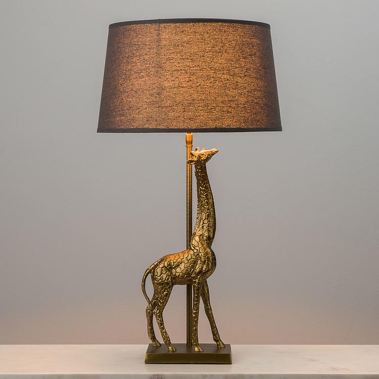 Настольная лампа Золотой жираф Golden Giraffe Table Lamp