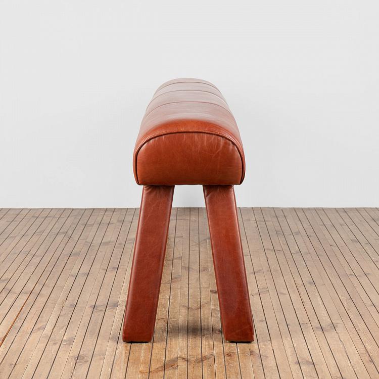 Барный стул Гимнастический конь, трехместный Gym Horse Barstool Triple