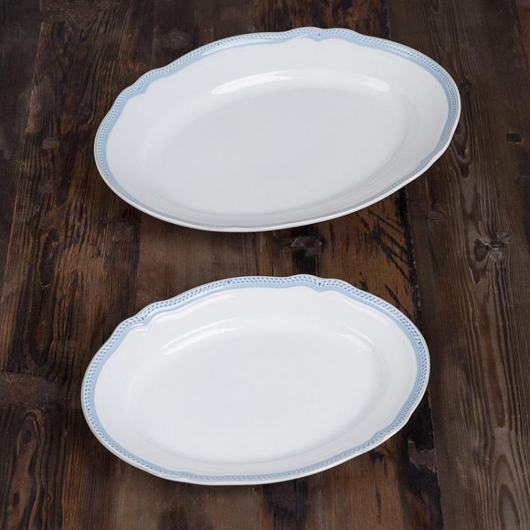 Большое овальное сервировочное блюдо Опера Аида Opera Aida Oval Plate Large