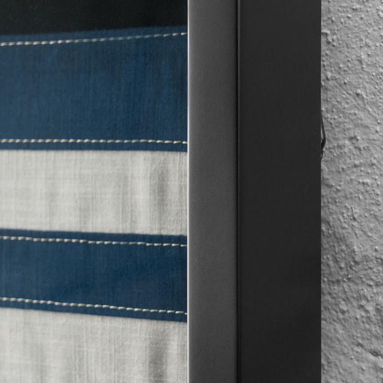 Флаг Кубы за стеклом в раме, мини Shadow Box Flag Cuba Mini