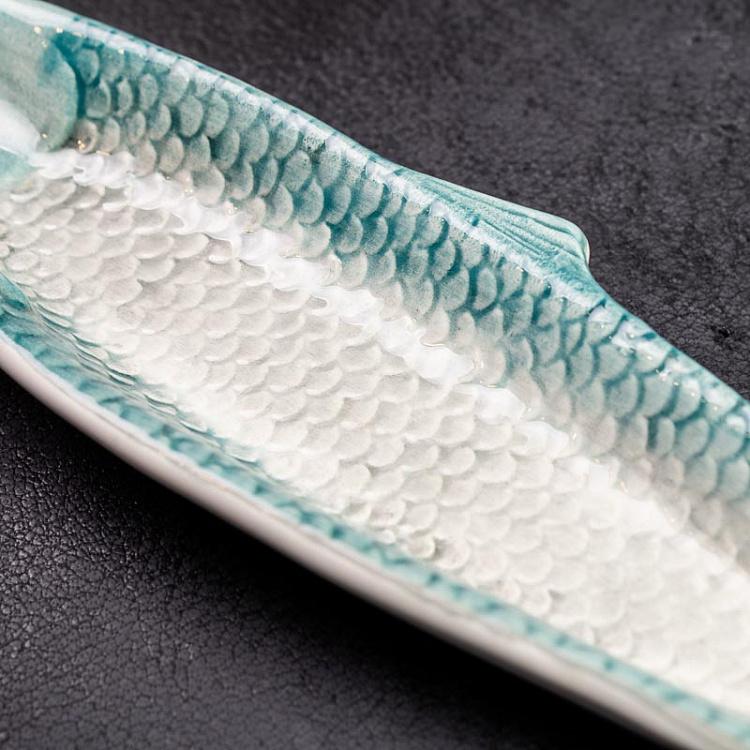 Сервировочное блюдо Синяя сардина Blue Sardine Shape Dish