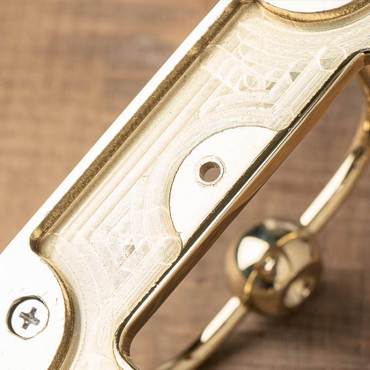 Держатель туалетной бумаги золотого цвета Toilet Roll Holder Gold