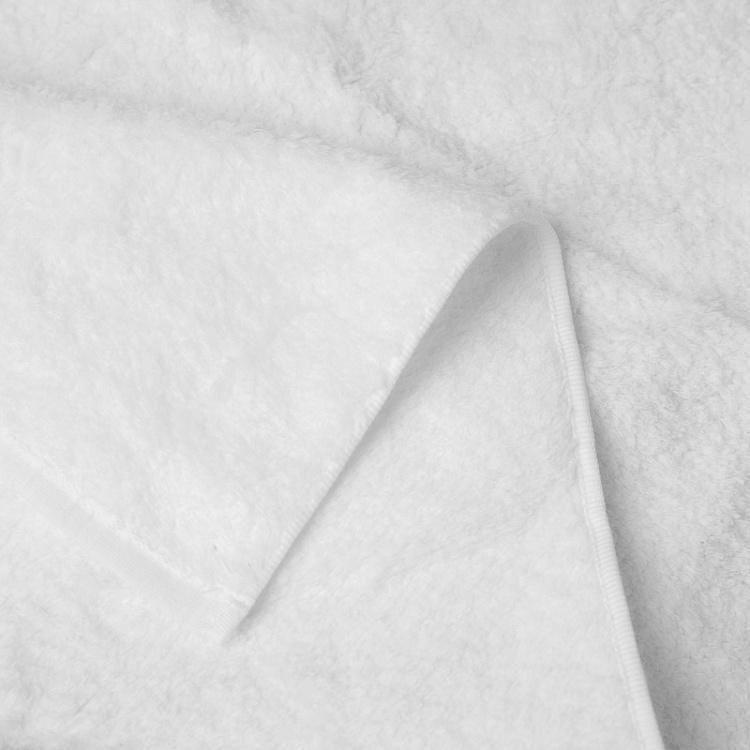 Белое махровое полотенце для рук и лица Зефир, 50x100 см Super Marshmallow Hand Towel White 50x100 cm