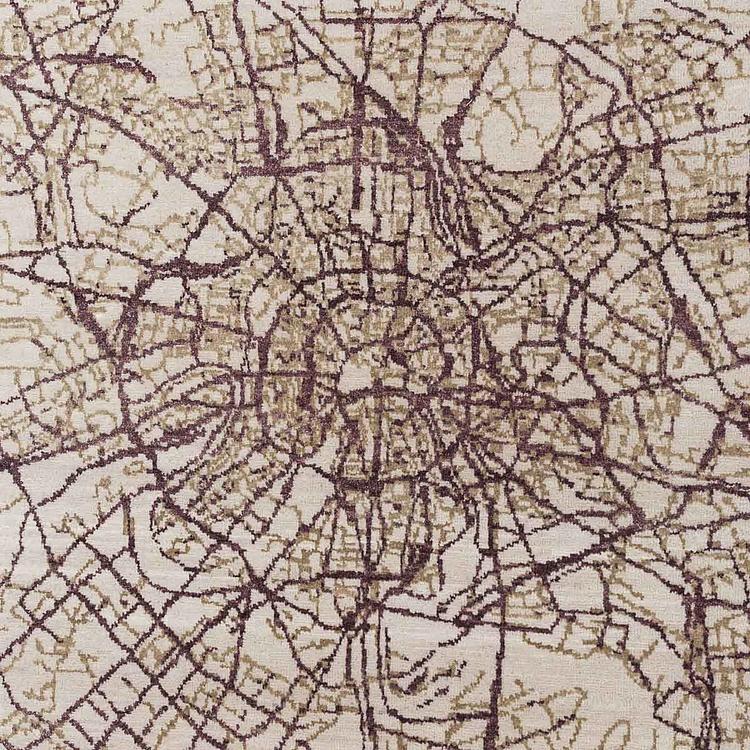 Ковёр с коротким ворсом Полдень в Москве Moscow Midday