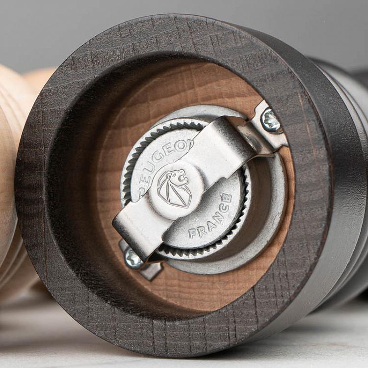 Набор из мельниц для соли и перца Париж, шоколад и светлое дерево Set Of 2 Paris Pepper Salt Mills Chocolate/Natural Wood