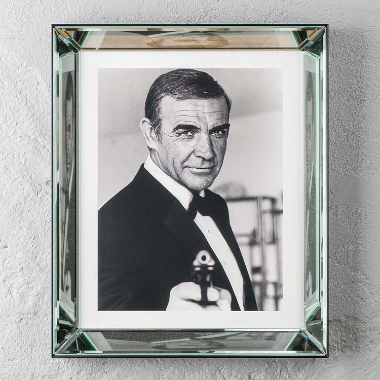 Фото-принт в зеркальной раме Голдфингер Goldfinger, Manhattan Frame