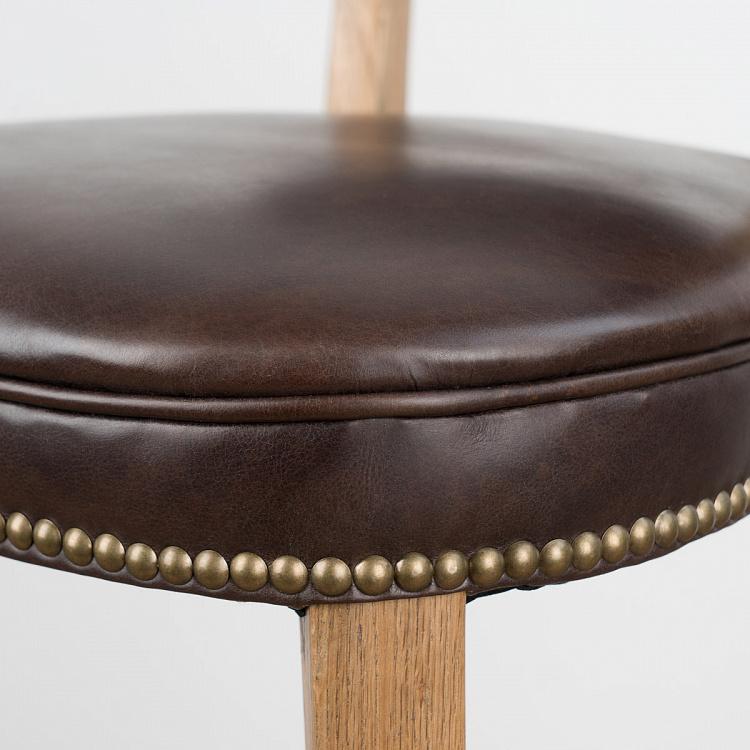 Высокий барный стул Анджелес Angeles Barstool High, Weathered Oak