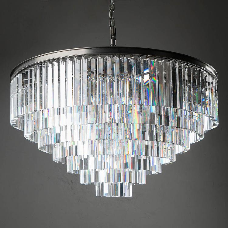 Люстра Одеон с семью кольцами Odeon Chandelier 7 Rings