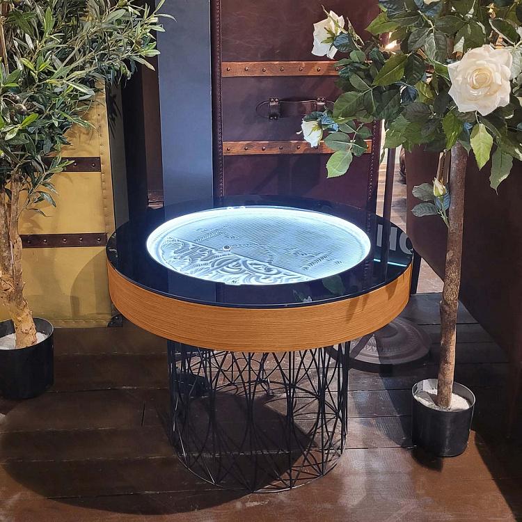 Кинетический журнальный стол Умо, S Umo Coffee Table Small, Black