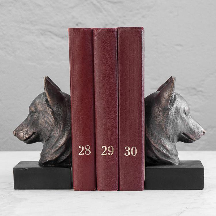Набор из двух держателей для книг Лисицы Bookend Foxes