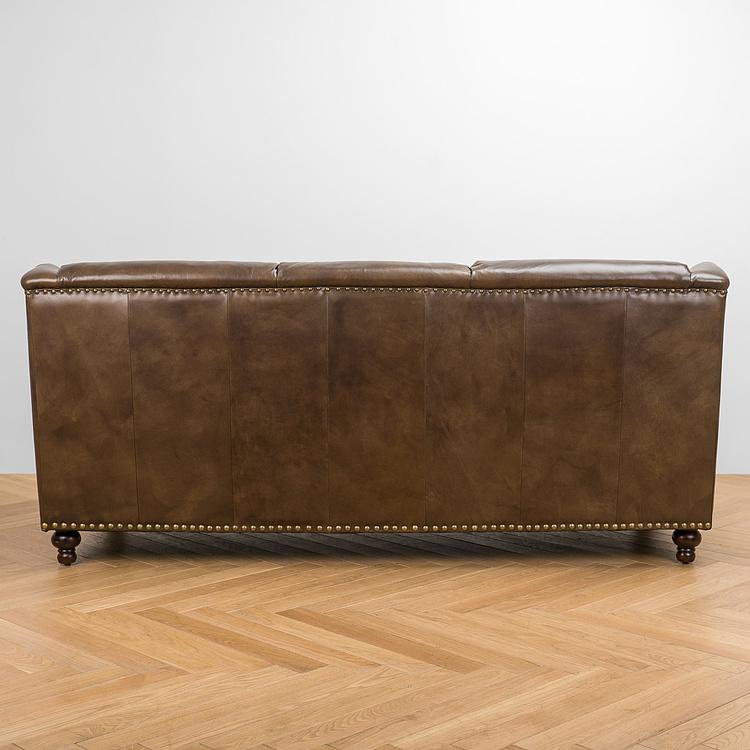 Трёхместный кожаный диван Черчилль Churchill 3 Seater Leather RM