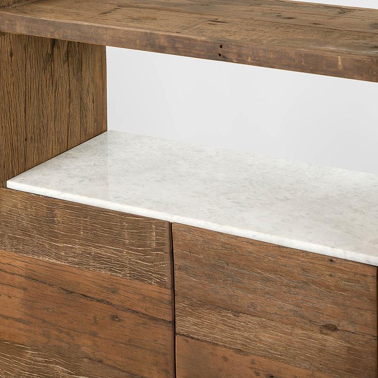 Стеллаж с 2 дверцами Грета Greta Shelf With 2 Doors