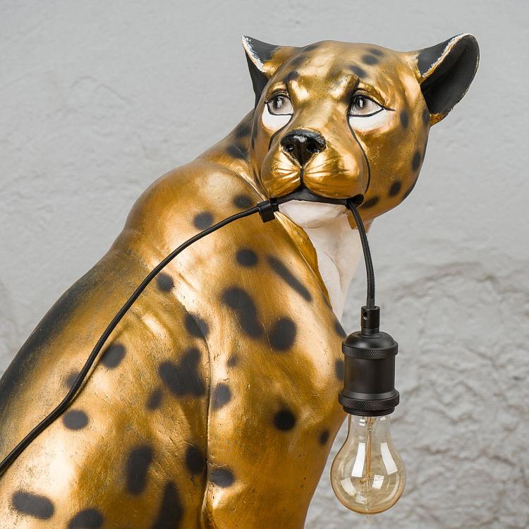 Напольный светильник Леопард Леопольд Floor Lamp Golden Leopold