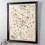 Картина-принт Map Moscow Small