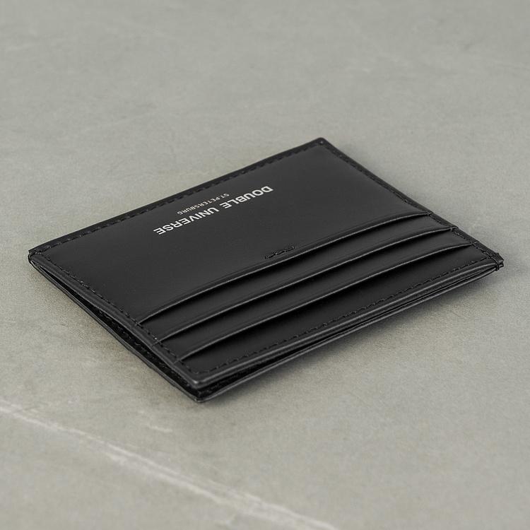 Кожаный картхолдер Двойная Вселенная Double Universe Cardholder