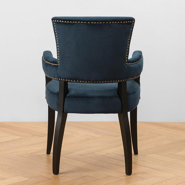 Стул Ньюпорт с подлокотниками, чёрные ножки Newport Dining Chair, Oak Black