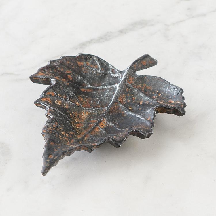 Набор из трёх подставок для мелочей Листья Set Of 3 Leaves Trinket Trays