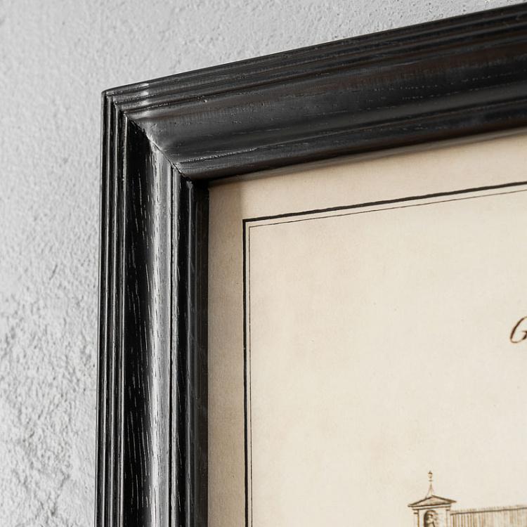 Картина-принт Железный мост со светлым фоном, L Architectural Iron Bridge Natural Large