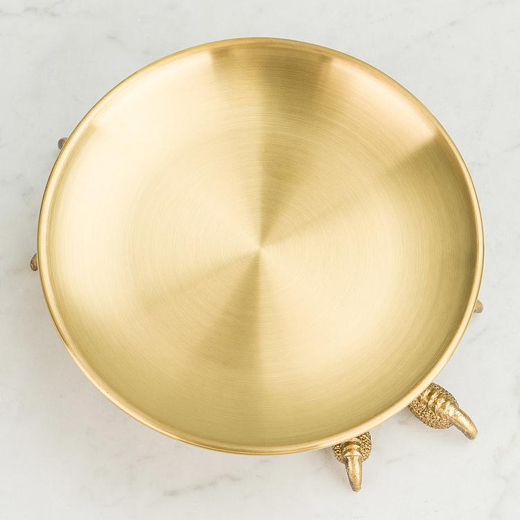 Круглый поднос-тортовница на птичьих лапах Bird Feet Tray