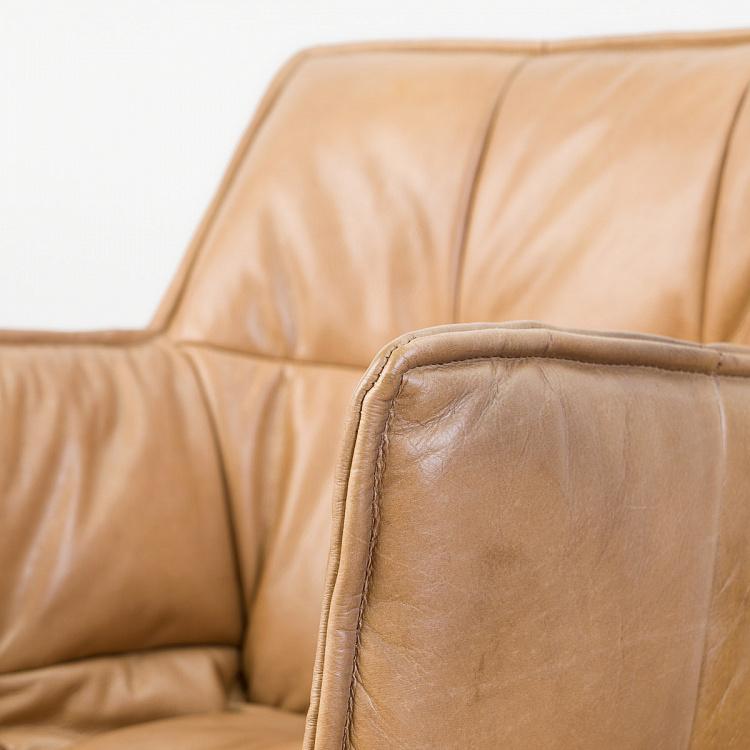 Кресло Центр, латунные ножки Center Armchair, Hammer Brass RM