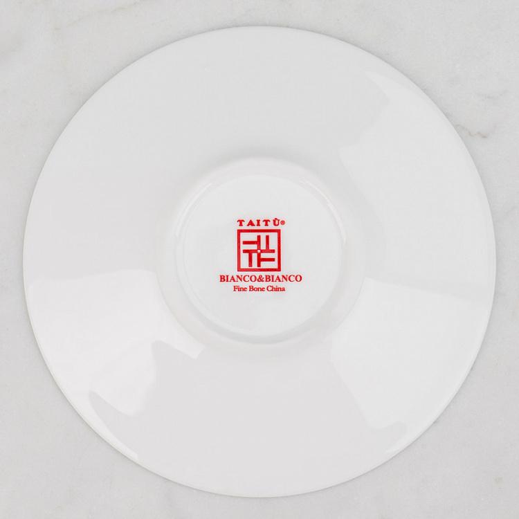 Кофейная пара Белое на Белом Bianco And Bianco Coffee Cup And Saucer