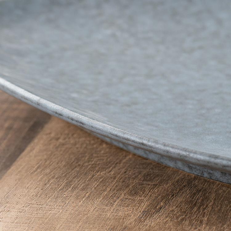 Треугольная тарелка Органика Земля, L Organica Terra Triangular Plate Large