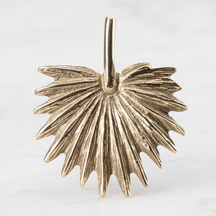 Мебельная ручка Пальма Palm Knob Gold