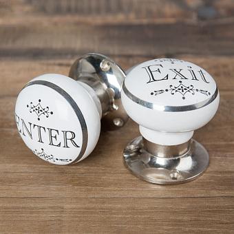 Enter-Exit Swivel Door Knob