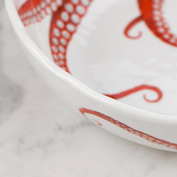 Салатница Средиземноморская диета Осьминог Dieta Mediterranea Polipo Bowl