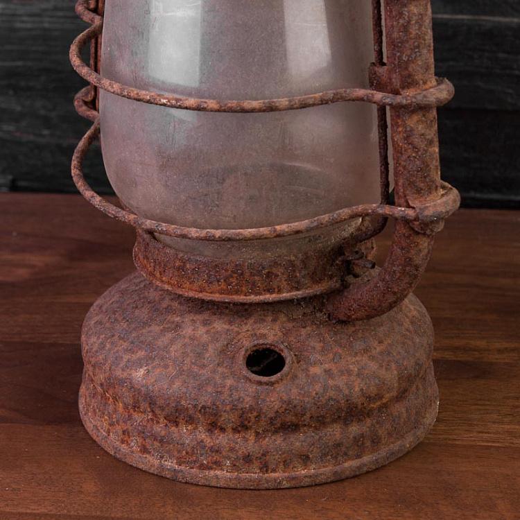Винтажная керосиновая лампа Vintage Flask With Kerosene Lamp