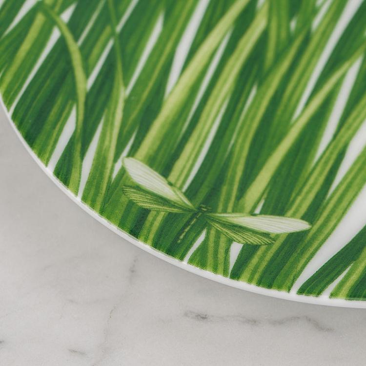 Десертная тарелка Зелёная жизнь, S Life In Green Dessert Plate Small