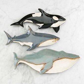 Set Of 3 Marine Animals Dishes