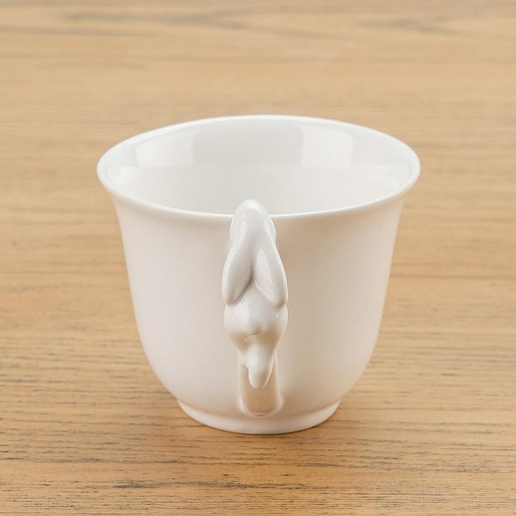 Кофейная пара Белый кролик White Rabbit Coffee Cup And Saucer