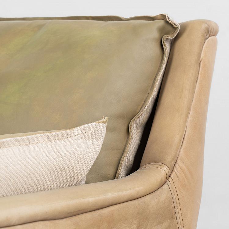 Кресло Вуднест, обратная стежка дисконт1 F302 Woodnest 1 Seater With Reverse Stitch discount1