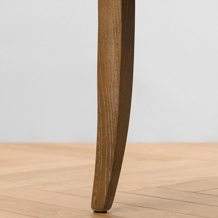 Стул Мами с заклёпками, песочные ножки Mami Dining Chair With Studs, Oak Sandwashed