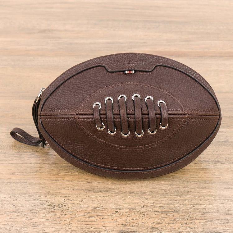 Кожаный несессер-мяч Оболенский Покет Skid Obolensky Pocket