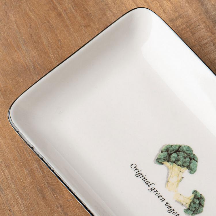 Сервировочное блюдо Брокколи Salad Dish Broccoli Small