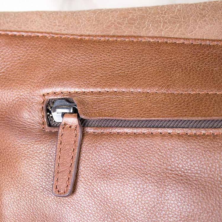 Кожаная мужская сумка Холмс, M TO Holmes Barbar Messenger Medium