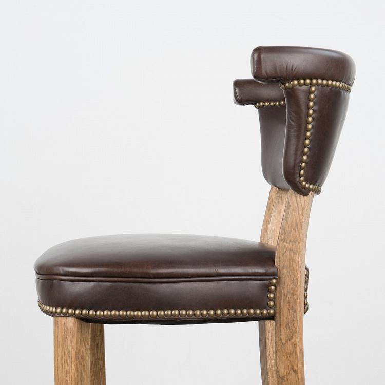 Высокий барный стул Анджелес Angeles Barstool High, Weathered Oak