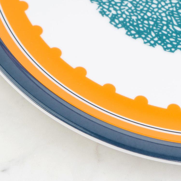 Тарелка для пиццы Красивая страна Восхитительная Bel Paese Pizza Plate La Deliziosa