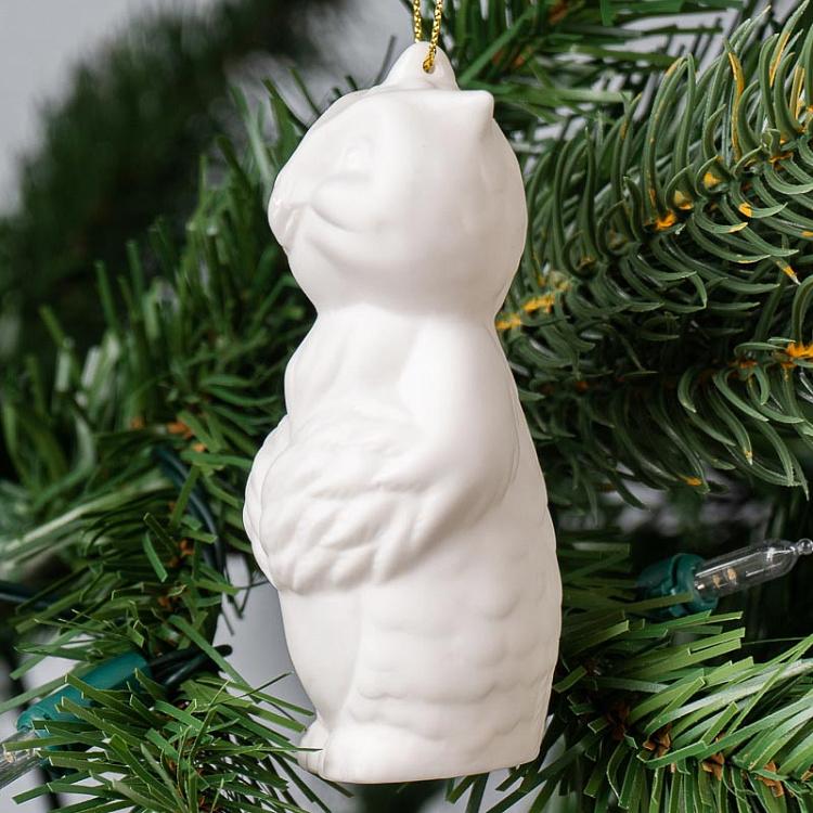 Коллекционная ёлочная игрушка Совёнок Owlet Collectible Toy 9,5 cm