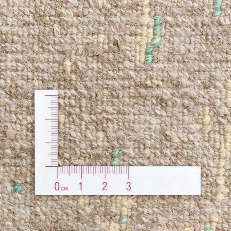 Прикроватный ковёр с коротким ворсом Стратосфера зелёного цвета Stratosphere Green