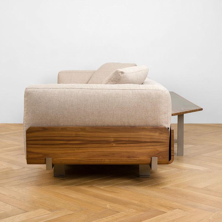 Угловой диван Позитано с полкой за спинкой Positano Group With Shelf