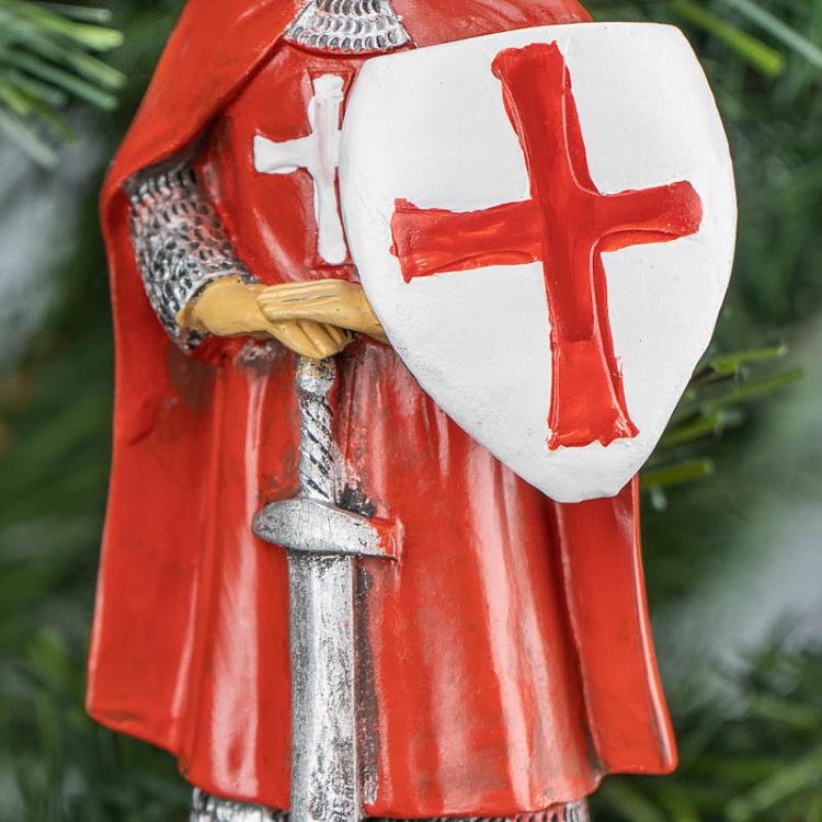 Ёлочная игрушка Рыцарь в красном Knight In Red 14 cm