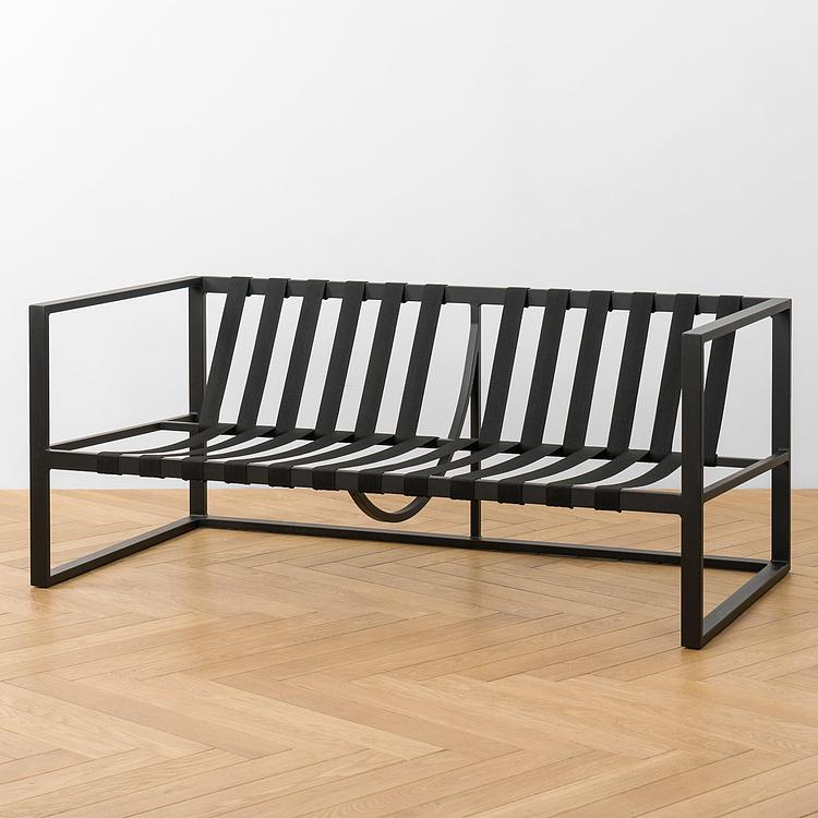 Двухместный садовый диван Риф Reef 2 Seater, Black