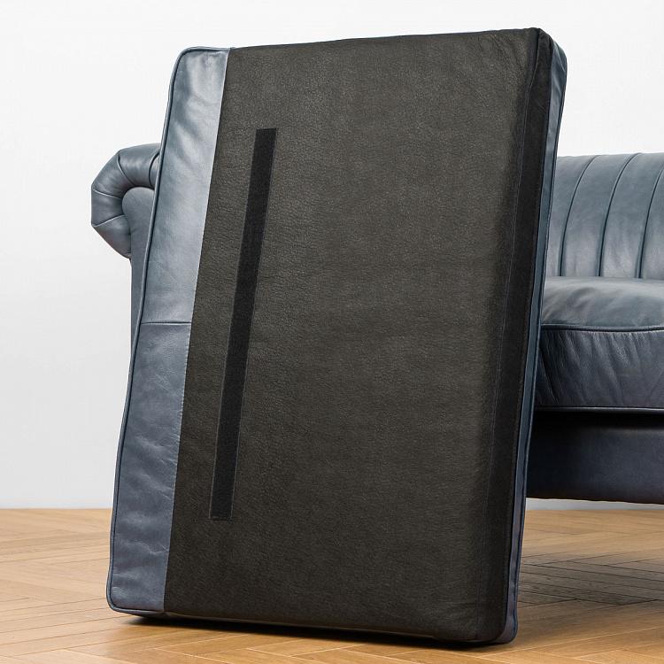 Трёхместный диван Вена Vienna 3 Seater, Black Matt Metal RM