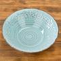 Тарелка Rustic Fare Serving Bowl Aqua