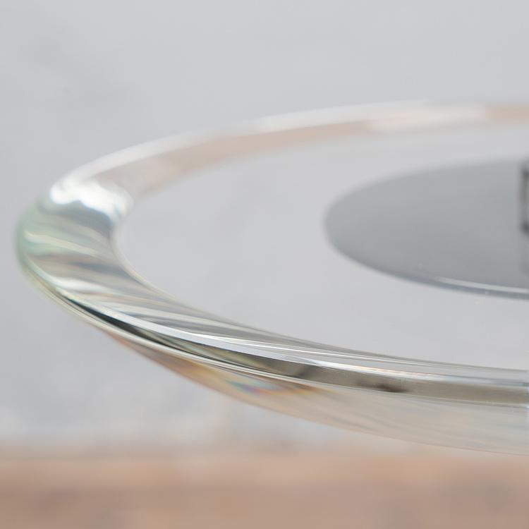 Хрустальный торшер со столиком Кристалл Crystal Floor Lamp With Tray